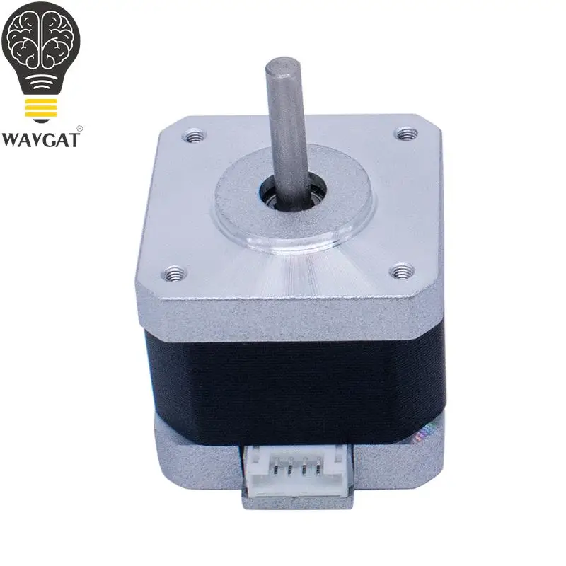 WAVGAT 4-lead Nema17 Stepper Motor 42 motor Nema 17 motor 42BYGH 40MM 1.7A (17HS4401) motor for CNC XYZ