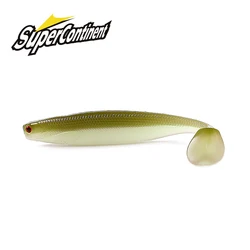 2022 Supercontinent ShadTeez 5cm/7cm/10cm Pike Zander Predator Fishing 3d eyes Soft lure Fishing lures