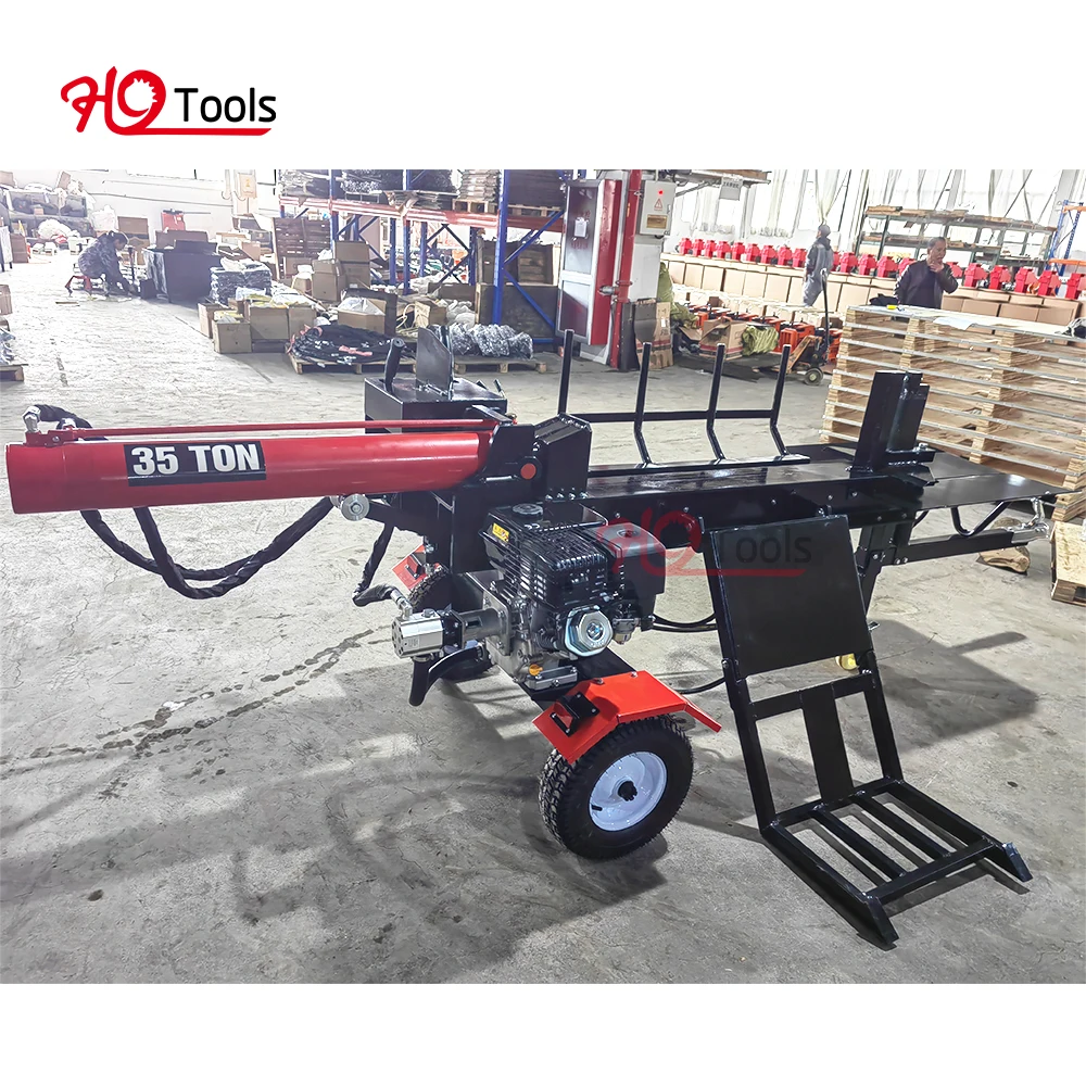 

Factory Direct American Style 35 Ton Hydraulic Log Splitter Firewood Splitter Machine with EPA Certificate