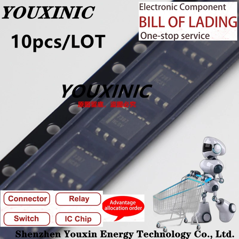 

YOUXINIC 2022+ 100% New Imported Original FAN7387MX FAN7387 7387 SOP-8 Power IC Chip