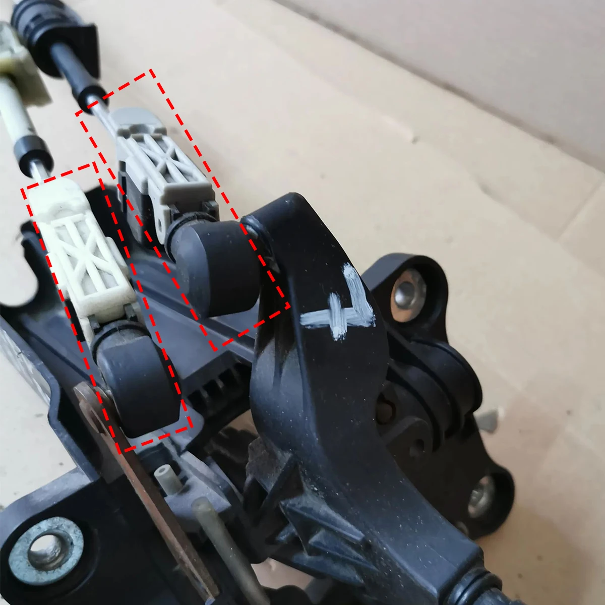 Gear Shift Cable Linkage Selector for Opel Vectra B 1996-2002 Manual Gearbox End Rod Connect Cable Bowden Pull Bushing Parts Kit - view 4