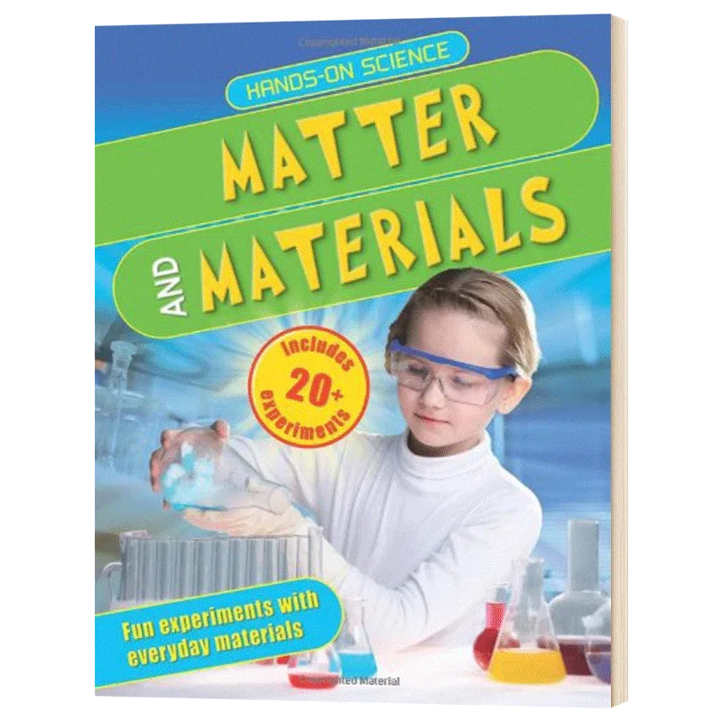 Hands On Science Matter and Materials, Children's books aged 7 8 9 10 11 English Popular science picture books, 9780753469736
