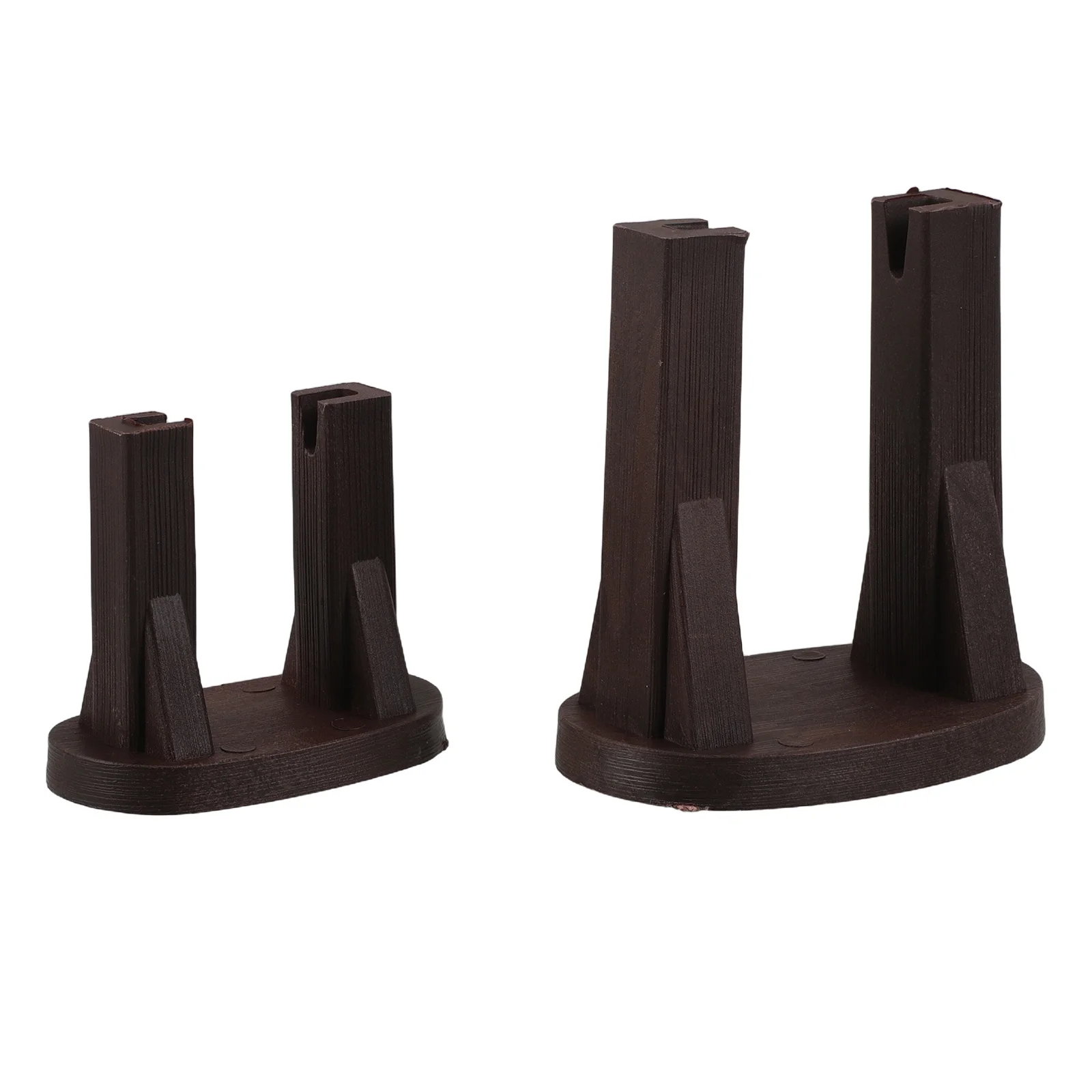 

2Pcs Feng Shui Water Wheel Base Accessories Plastic Miniature Fountain Decor for Fish Tank Zen Garden DIY Landscaping Ornament