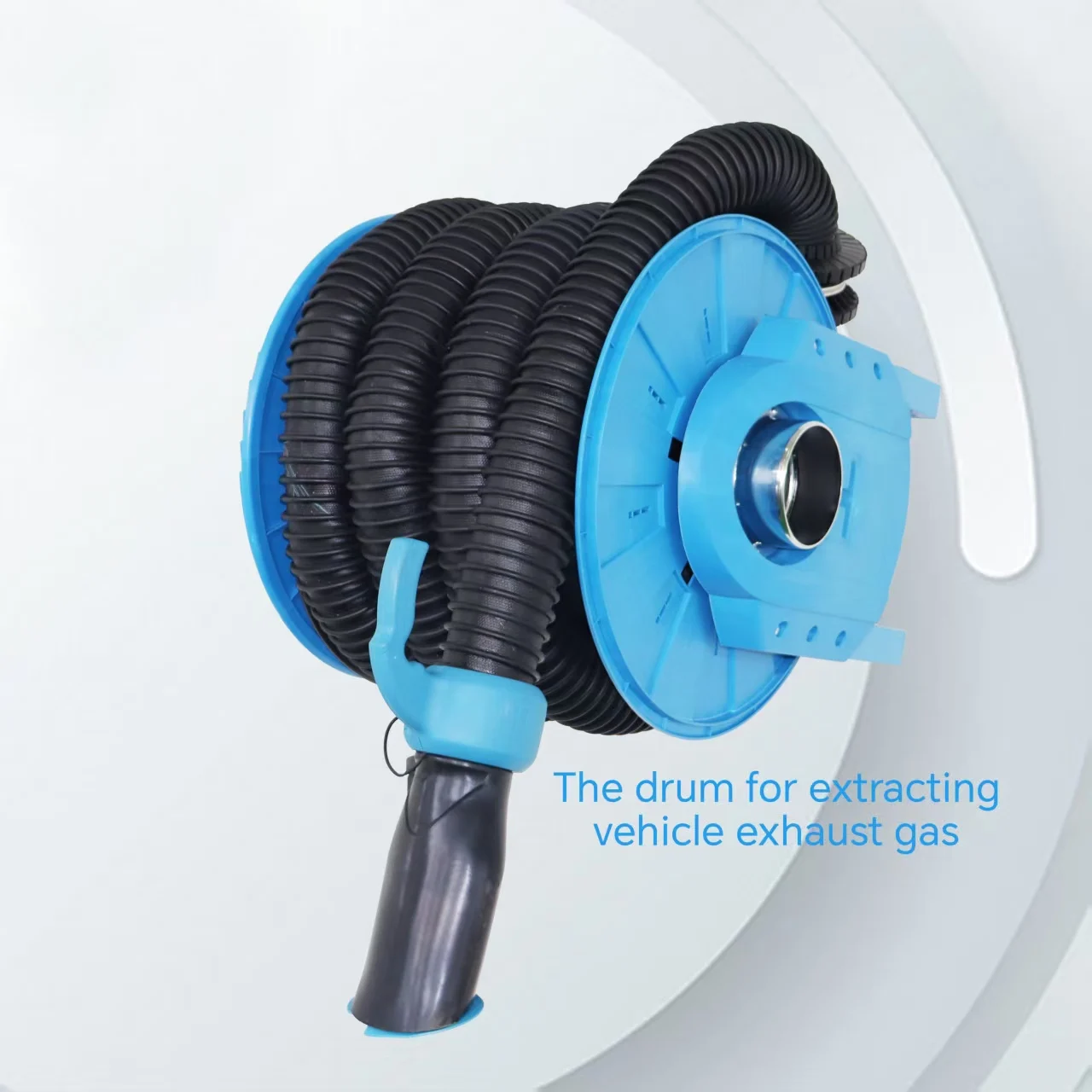Manual Spring Exhaust Gas Removing Hose Reel Test Maintain Repair Car Repair Other Vehicle Equipment