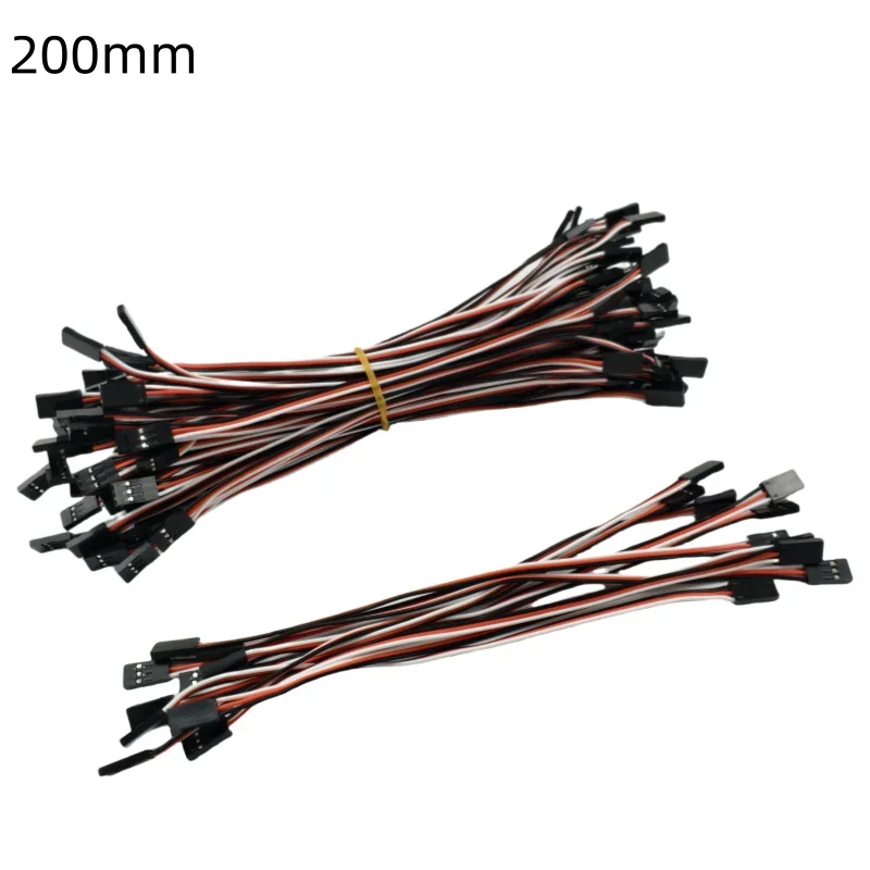 10 قطعة 100 مللي متر ، 150 مللي متر ، 200 مللي متر ، 300 مللي متر ، 500 مللي متر كابلات تمديد مؤازرة للذكور إلى الذكور ، تستخدم لكابلات تمديد مؤازرة التوصيل JR