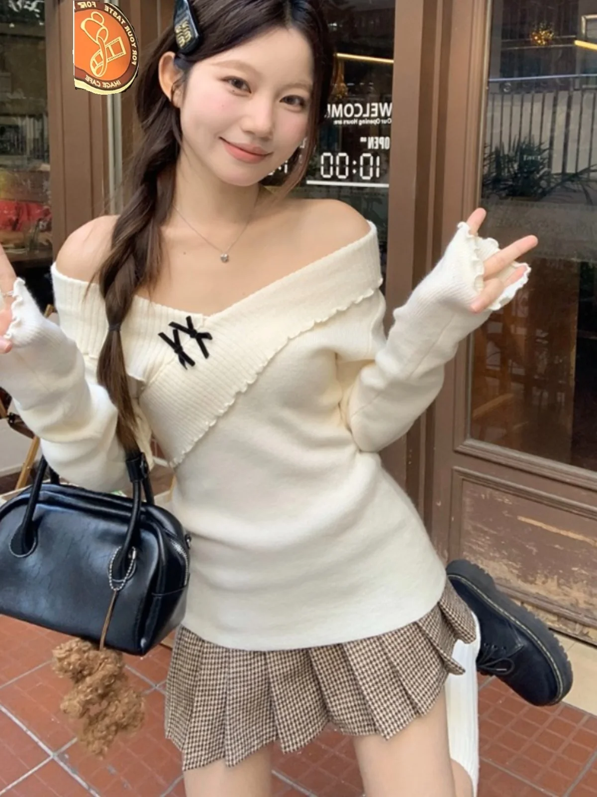 

Sweaters Jumpers Pullovers Womens O-Neck For Women Layered Style BF Y2K Lady OL Work Professional Business Meeting Commute Fall