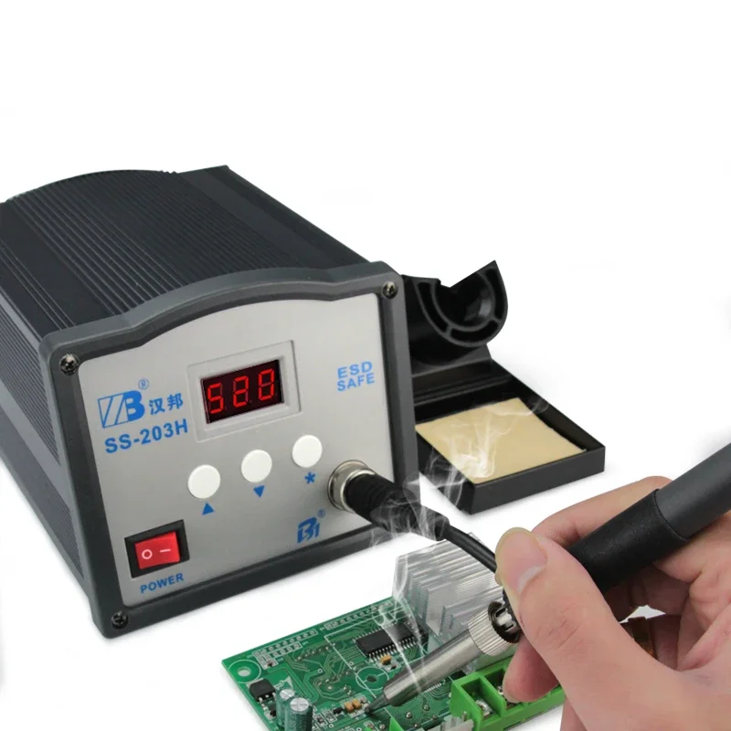 205H Digital Display High Frequencies Welding Table Soldering Station Handle 150W Welding Equipment Soldering Stations Wholesale