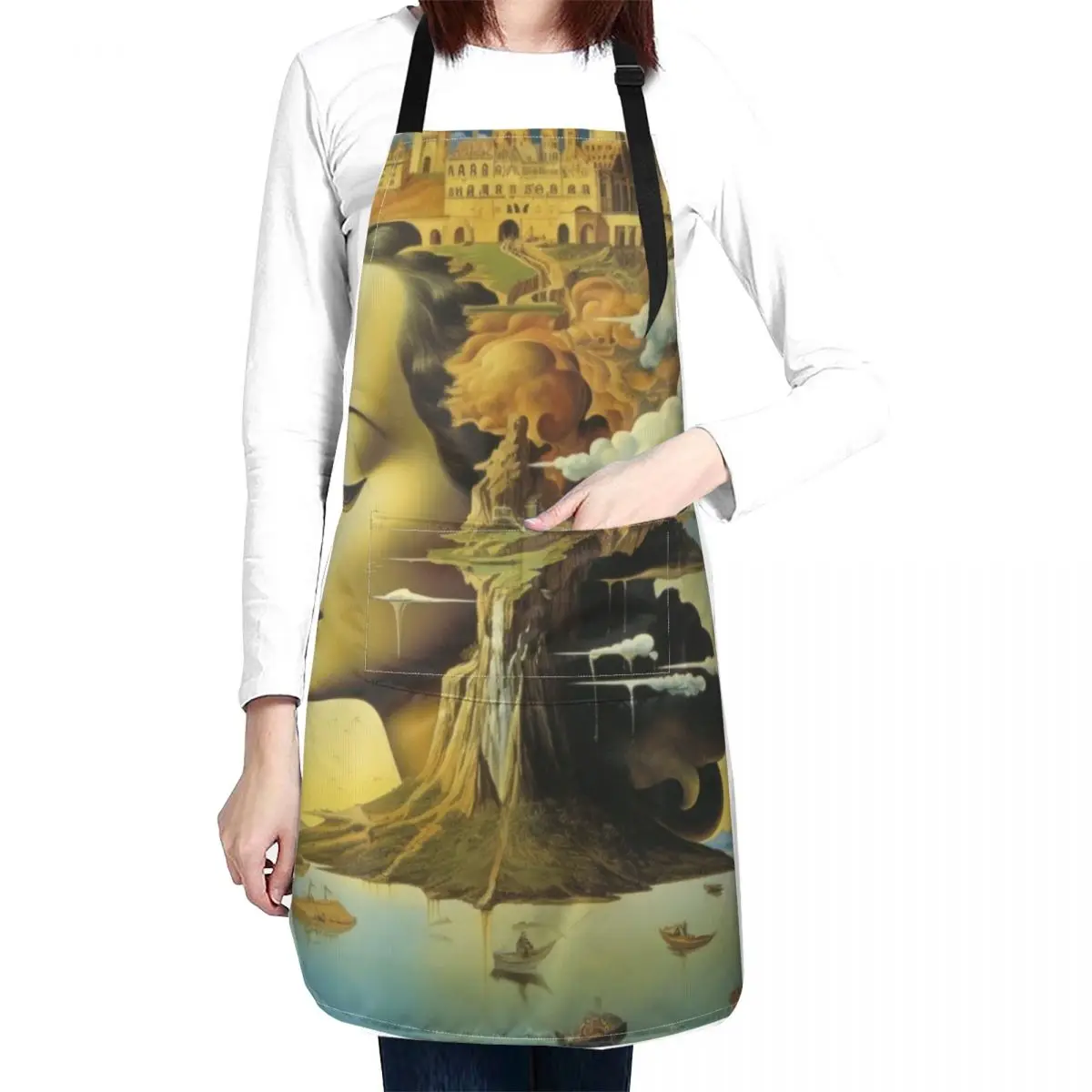 Dreams Series #2 Apron For Kitchen Men gift Smock for hairdressing Apron