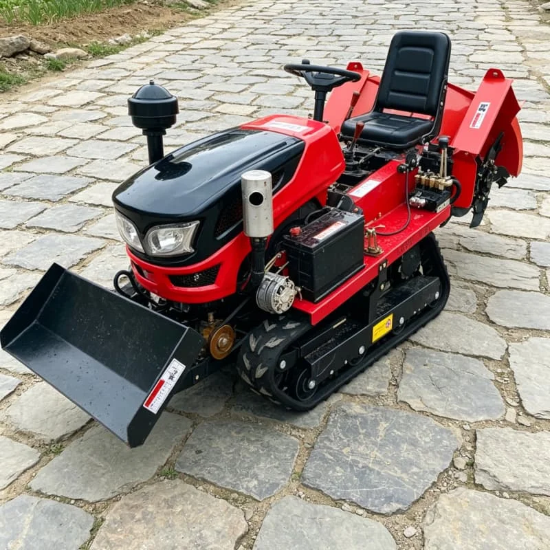 

Customized Enhanced Rotary Tiller, High‑Efficiency 35HP Tractor Rotary Tiller, Farm Rotary Tiller, Tracked Rotary Tiller