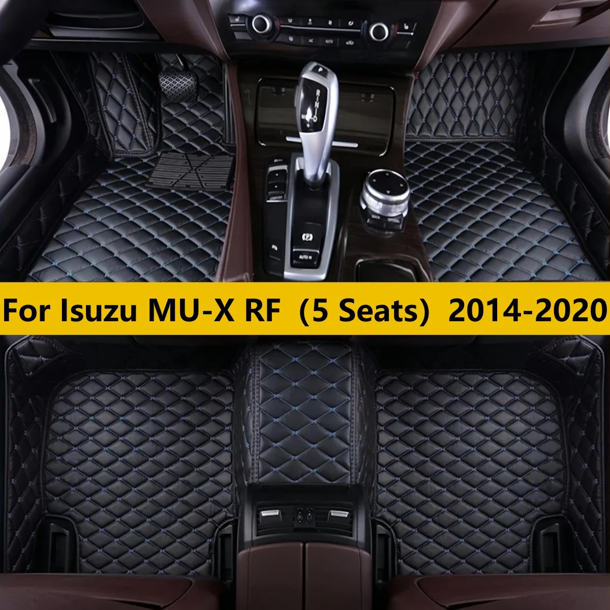 

Car Floor Mat For Isuzu MU-X RF（5 Seats）2014 2015 2016 2017 2018 2019 2020 Waterproof Tapetes Para Carro Car Floor Mats