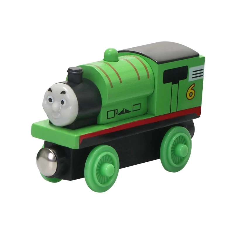 Thomas and His Friends Train Magnetic Edward Handel Molley Wooden Train Rail Model Toy Educational Toys Birthday Gifts For Kids