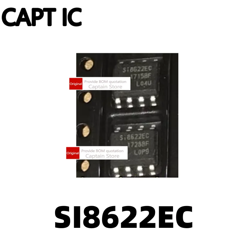 5PCS SI8622EC-B-ISR SI8622EC SOP-8 Digital Isolator Chip