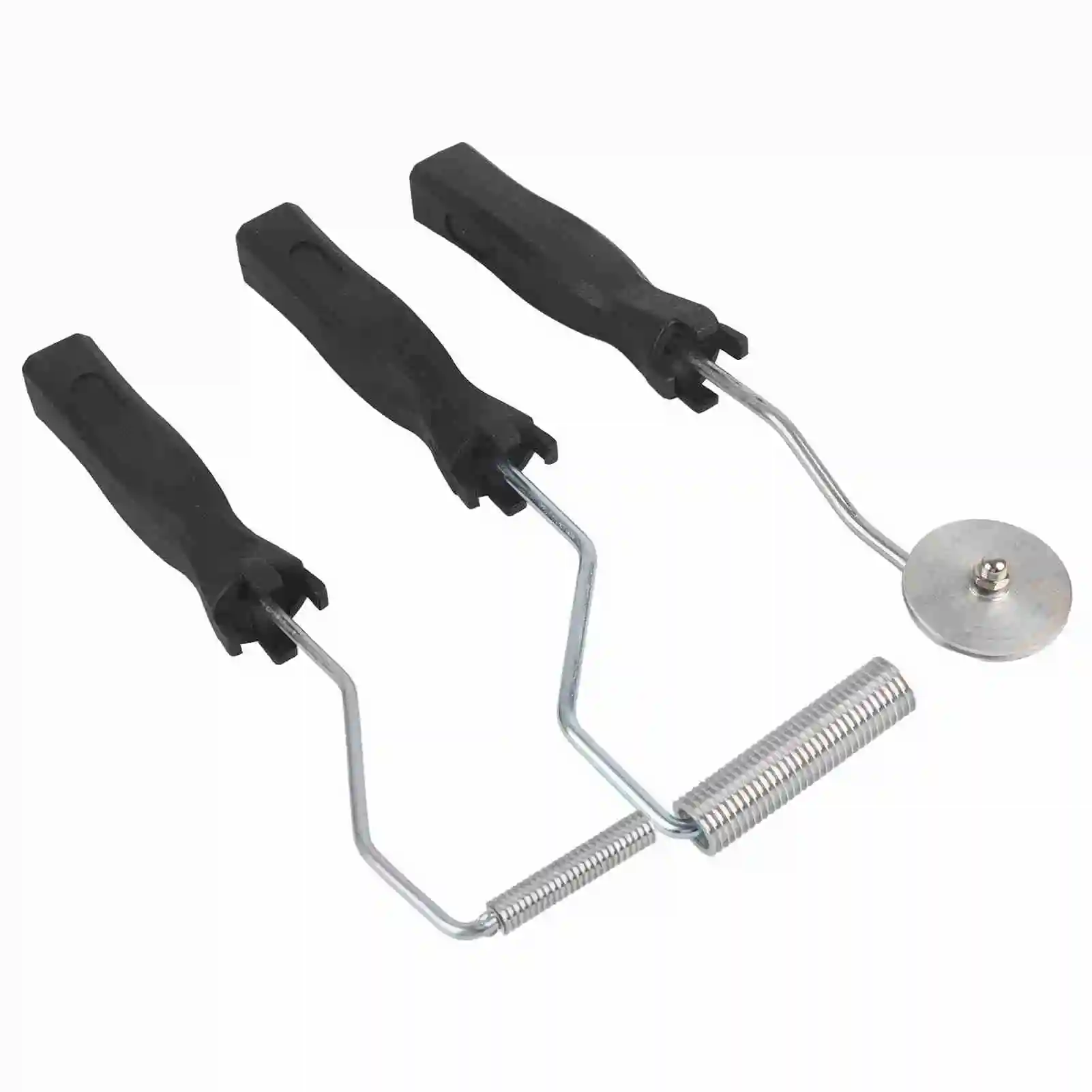 3Pcs/set Aluminum Alloy Fiberglass Bubble Paddle Tool Laminating Roller Kit for FRP Mould() Paddle Tool Fiberglass Tools