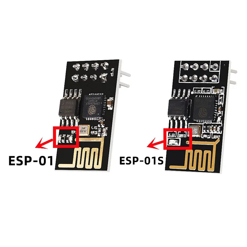 ESP-01 Upgraded Version ESP-01S ESP8266 Serial Port to WIFI Model Internet of Thing Wireless Transceiver ESP01 for Arduino
