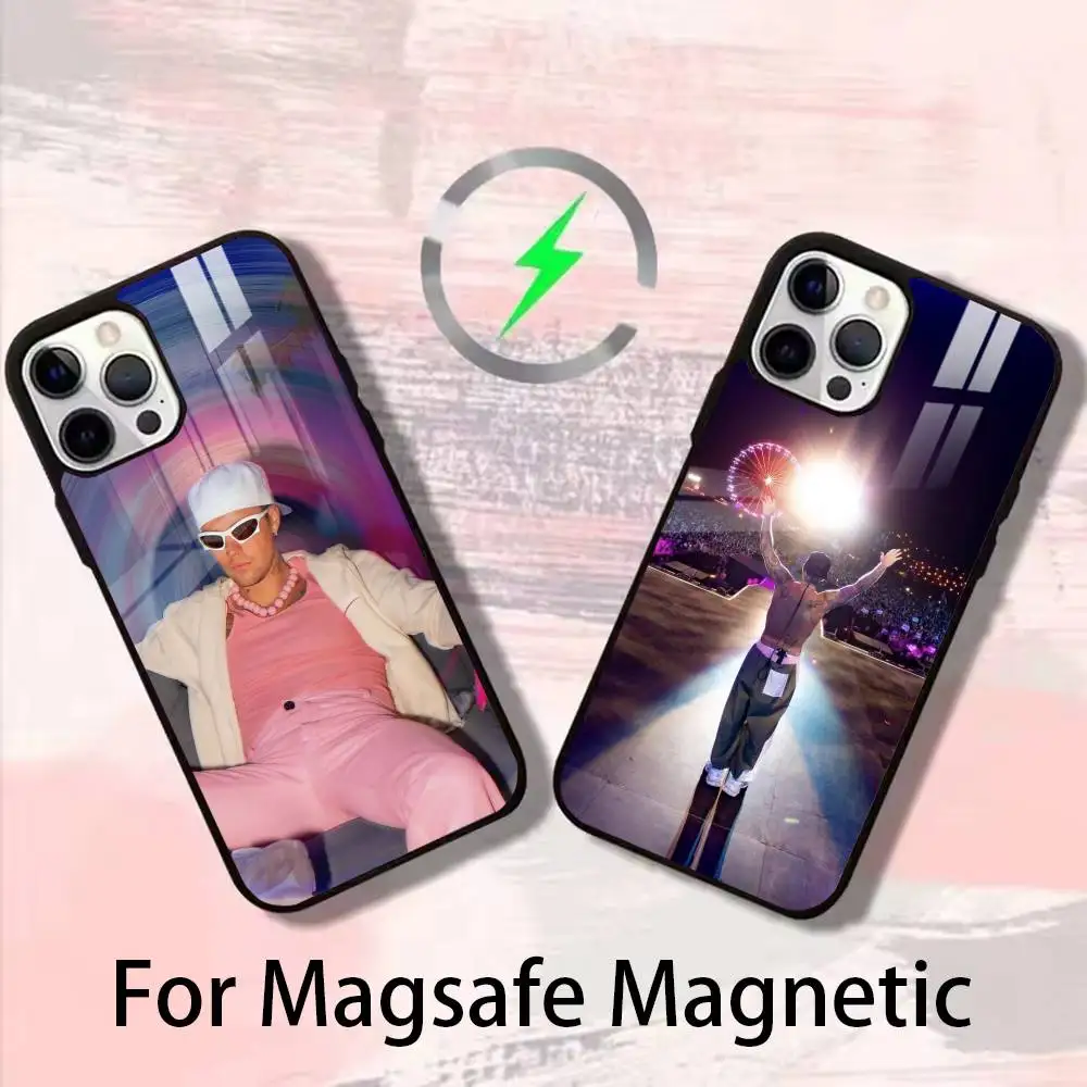 

J-Justin Bieber Coachella Phone Case For iPhone 17,16,15,14,13,12,Plus,Pro,Max For Magsafe Magnetic Wireless Charge