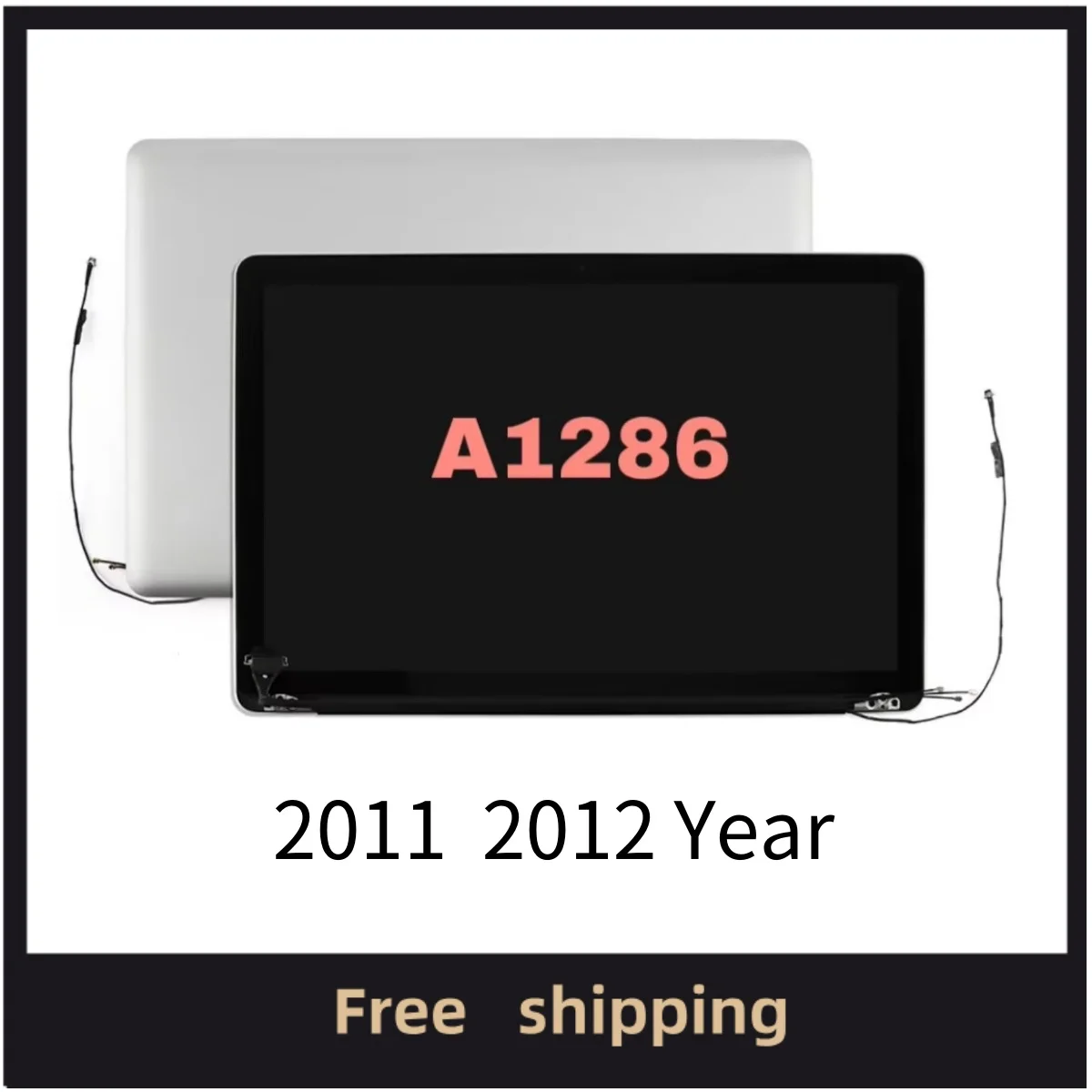 2011 2012 Year A1286 Glossy Full LED Screen Display for MacBook Pro 15