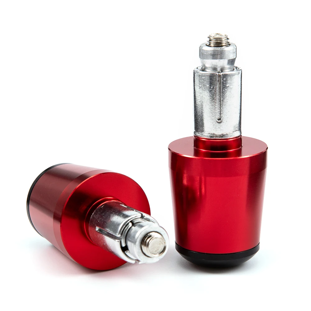 Plugue para guidão de motocicleta cnc 7/8 '', pesos finais para guidão, tampa para yamaha mt03 07 honda cbr, acessórios para motocicletas