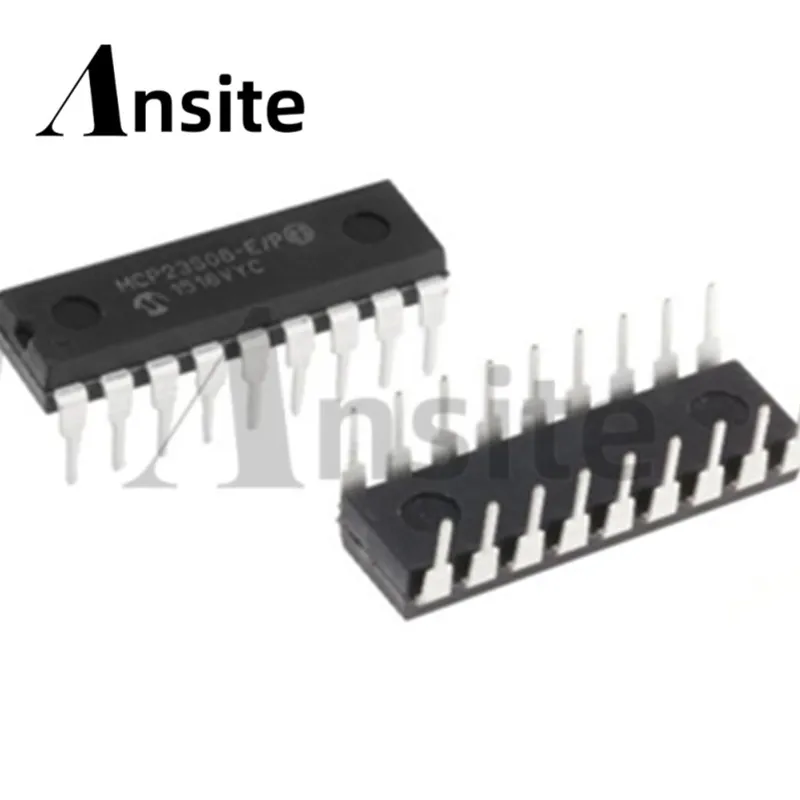 10 pieces per lot, 100% brand new and original I/O expander MCP23S08-E/P PDIP-18