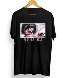 Eren Yeager Aot New Unisex T-shirt,Anime,Attack On Titan,Graphic Tee,black,white