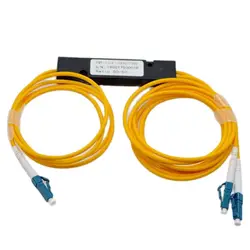 Divisor de fibra óptica LC/UPC 1:2, 50:50, caja cónica de modo único, Envío Gratis, 10 Uds.