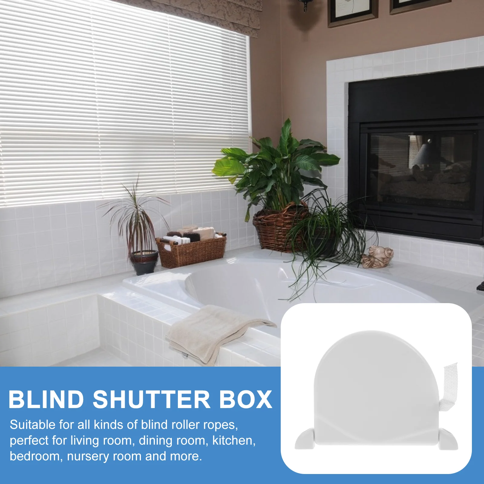 Pull Belt Box Roller Blinds Shutter Shades Vertical for Windows Webbing Strap Curtain Winder Accessories Tension Device