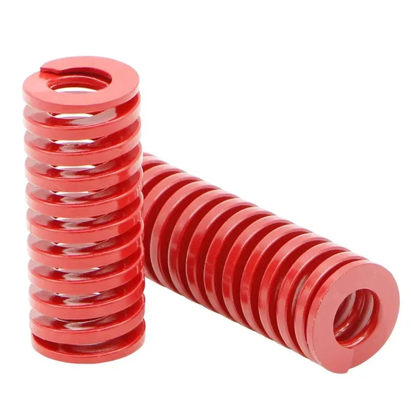Red Compression Spring for Trunk Strut Repair and Long Lasting Support in Automotive Maintenance Applications
