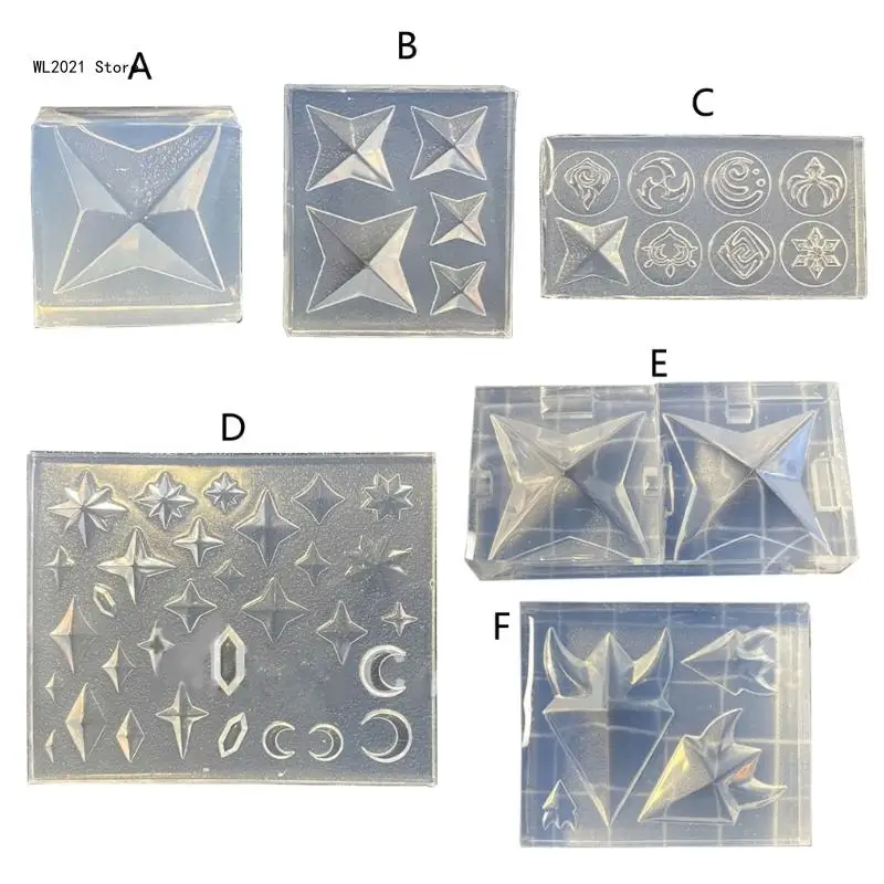 

Gem Stone Resin Silicone Mold 3D Epoxy Resin Mold DIY Cake Decor Candy Mould for Home Kitchen Baking DIY Handmade