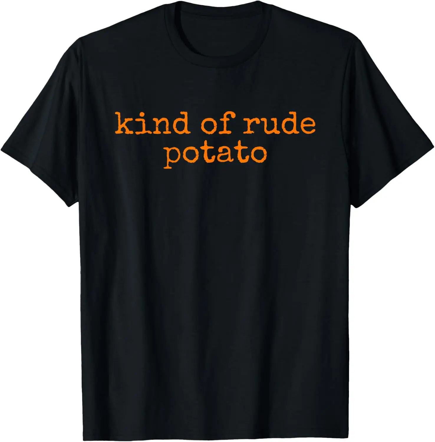 Sweet And Kind Of Rude Potato T-Shirt The Nightmare Before Christmas Halloween Vintage Scary Christmas Costume Retro Vintage Portrait T-Shirt Funny Gothic Aesthetic 100% Contton