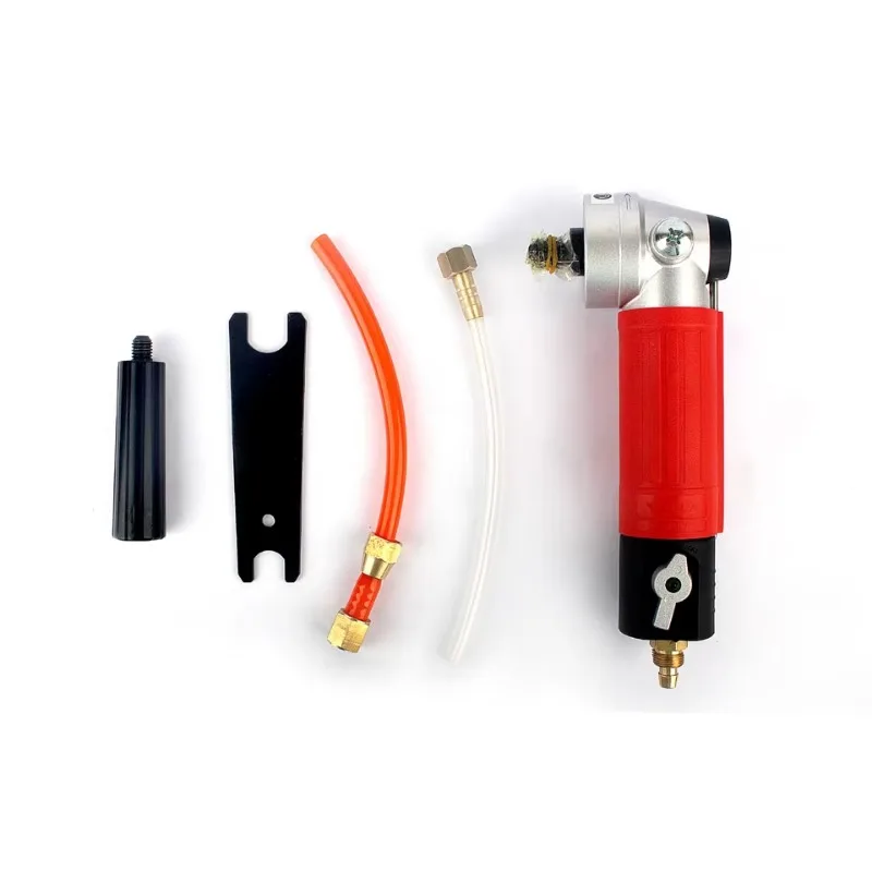 ملمع هواء مبلل هوائي M14 مقاس 4 بوصة مع عادم جانبي #3