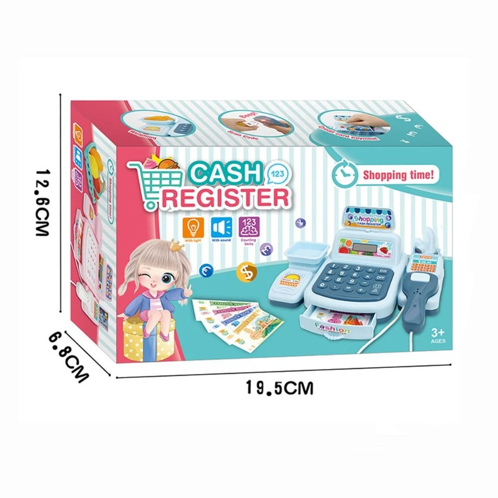 Illuminazione Supermercato Registratore di cassa Gioco di ruolo Casa da gioco Supermercato Cassiere Cassiere Effetti sonori Simulazione Registratore di cassa