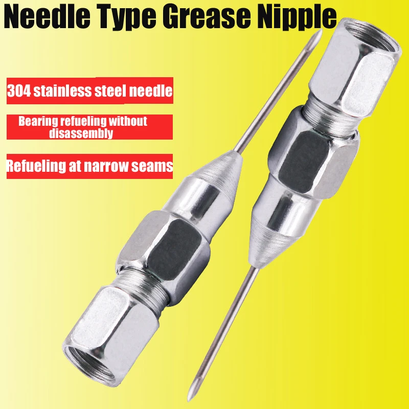 1pc Needle Nose Grease Dispenser Needle Nose Grease Dispenser for Use with Hand Operated Zinc Alloy Grease Guns Dropshipping