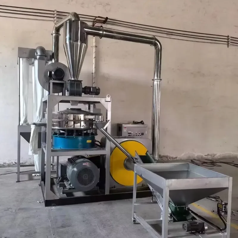 Recycling Machine 2026 100-1000kg/h PVC Plastic Grinder Plastic Pulverizer Machine