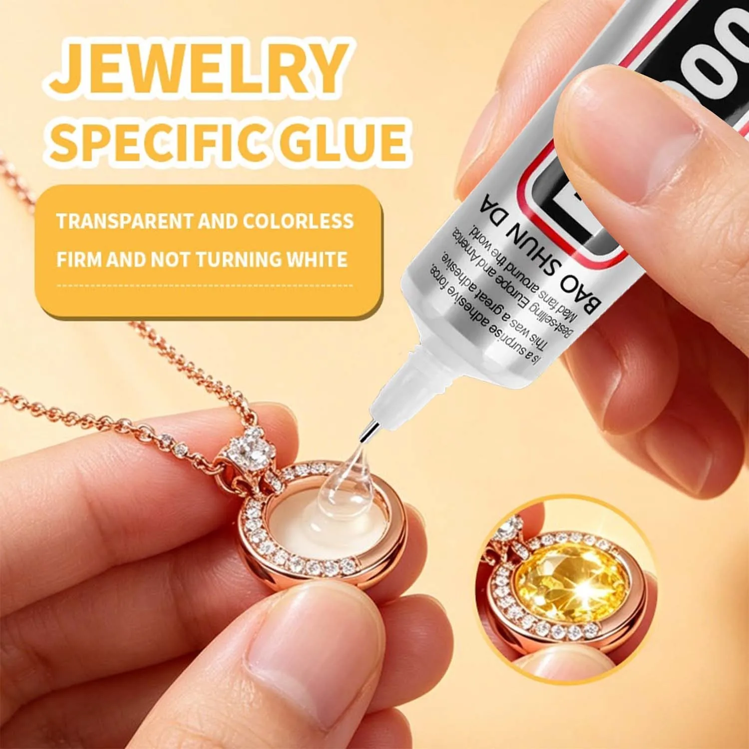 15PCS 15mL B-7000 Glue Clear Adhesive Jewelry Bead Glue for Jewelry Rhinestone DIY Cell Phone Repair Clothes Glass Beads Item.