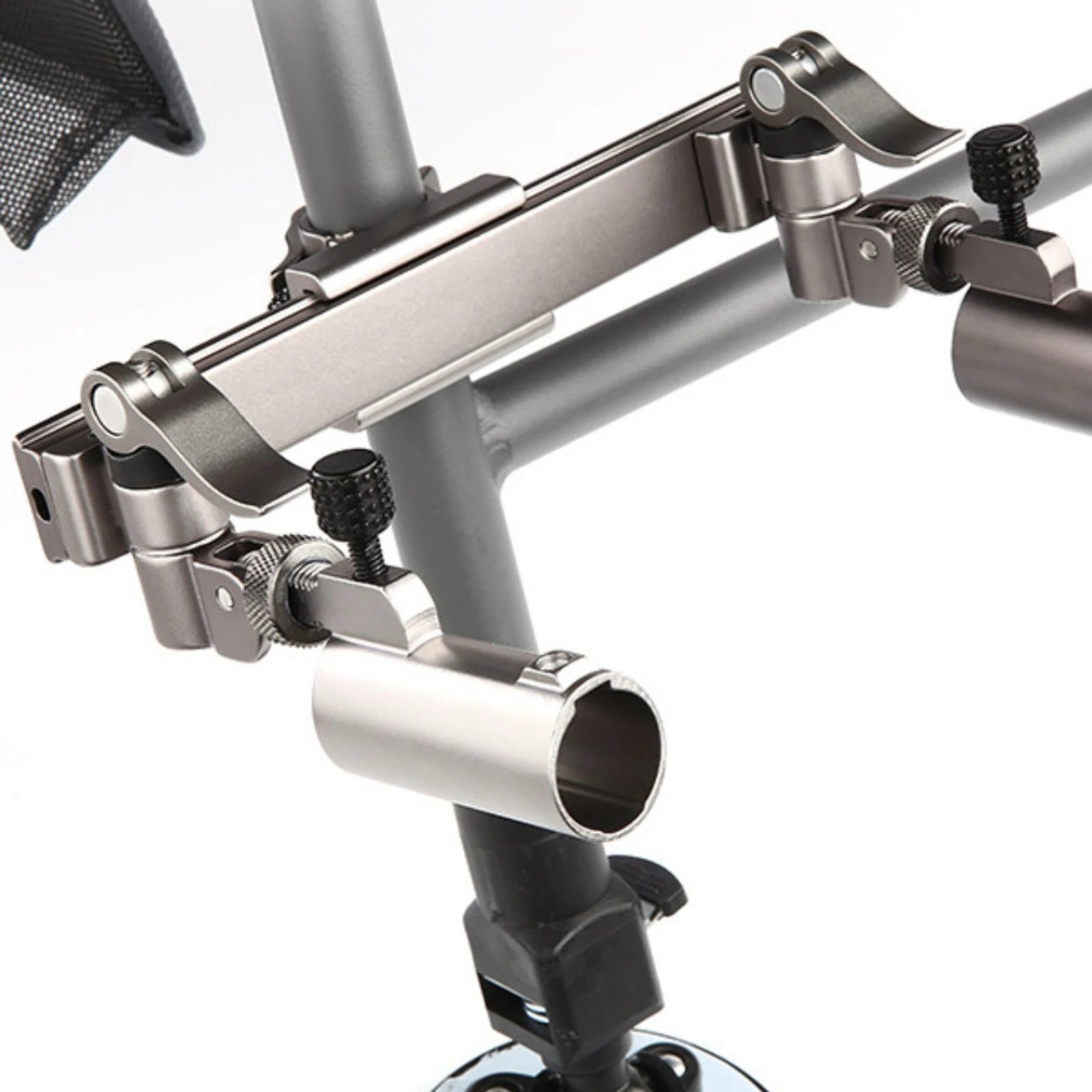 two-rod-fishing-rod-holder-mount-anodized-finish-adjustable-fishing-rod-holder-pole-cradle-precision-machined-outdoor-gear