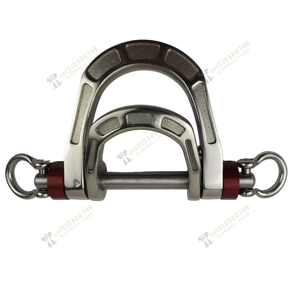 

Five-point seat belt double D ring load-bearing ring