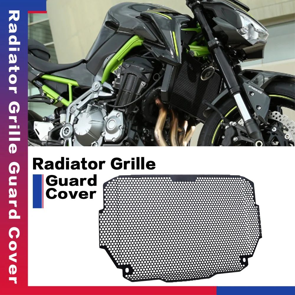 

For KAWASAKI Z900 Z 900 2017-2018-2019 Motorcycle Aluminum Radiator Grille Cover Guard Protection Protetor