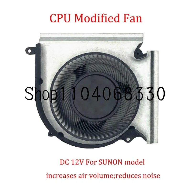 Модифицированный вентилятор процессора и графического процессора для MSI GE66 Raider Valhalla Limited Edition 10SE 10SF 12V