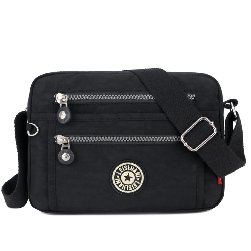 Wodoodporne nylonowe torebki damskie Messenger mała torebka na ramię torebki damskie Crossbody torebki wysokiej jakości Bolsa Tote