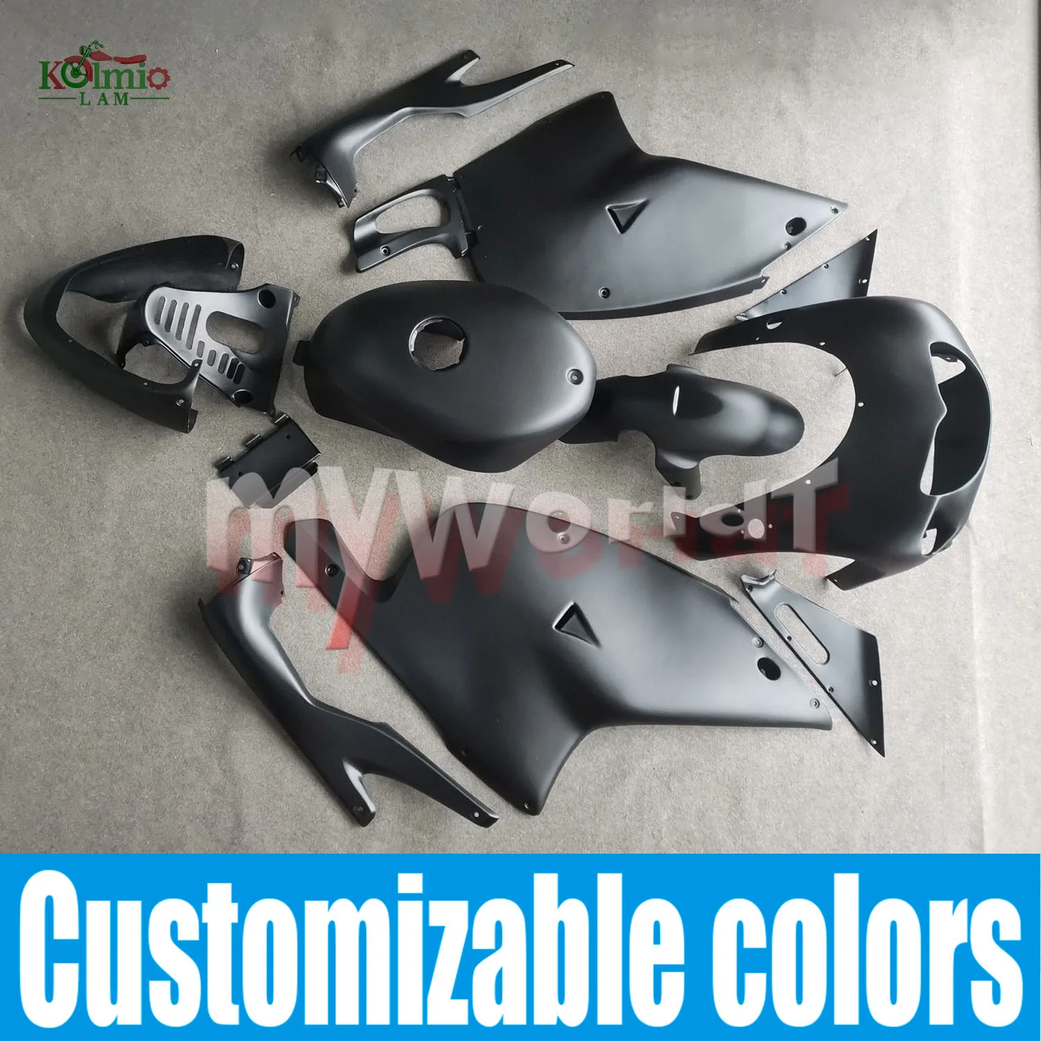 Misura Per Aprilia RS 125 1999 - 2005 Moto Guscio di Plastica Carenatura Carrozzeria Pannello Kit Set RS125 2000 2001 2002 2003 2004