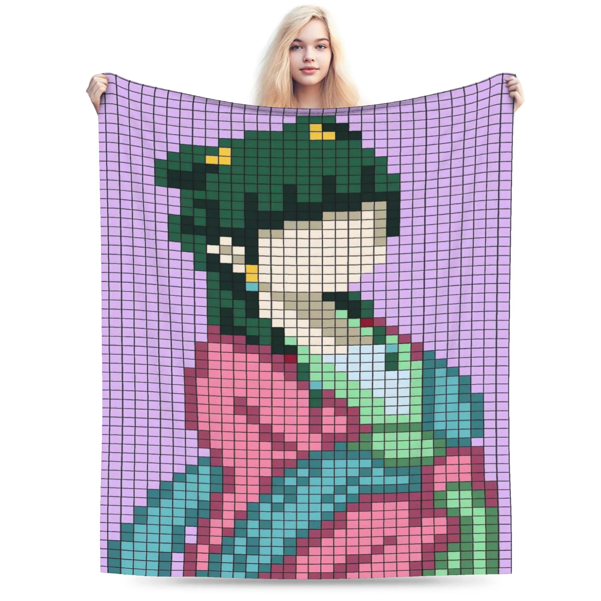 The Apothecary D-Diaries Maomao Warm Comfy Blanket  Casual Picnic Throw Blanket Couch Chair Flannel Bedspread Sofa Bed Cover