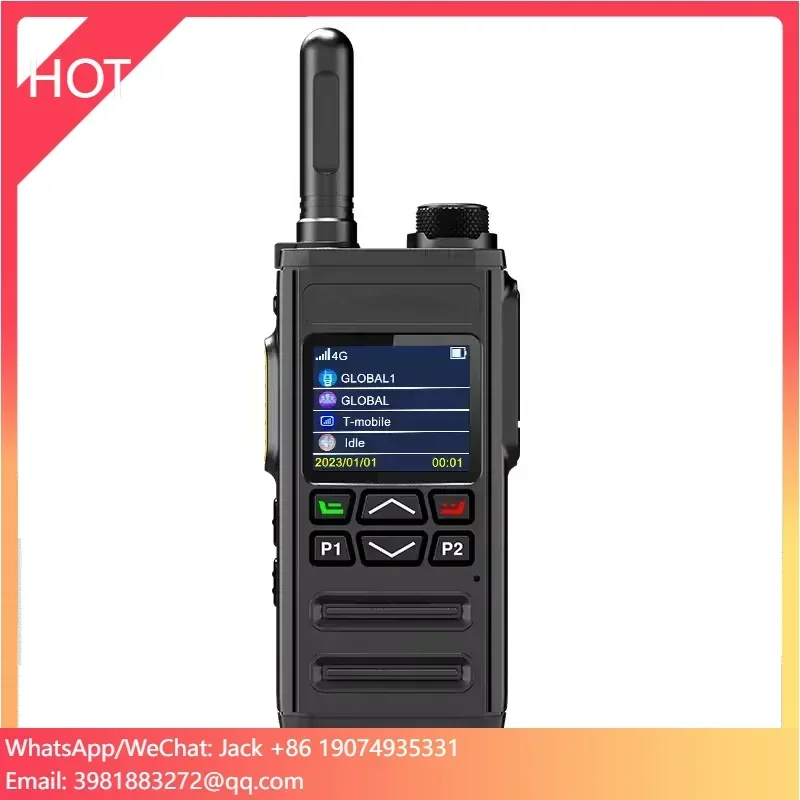 Newest G7 5G LTE Poc Global Ptt Single Group Call Network Digital Trunking Sim Card 4g 5000km Radio Walkie Talkie Smart Phone