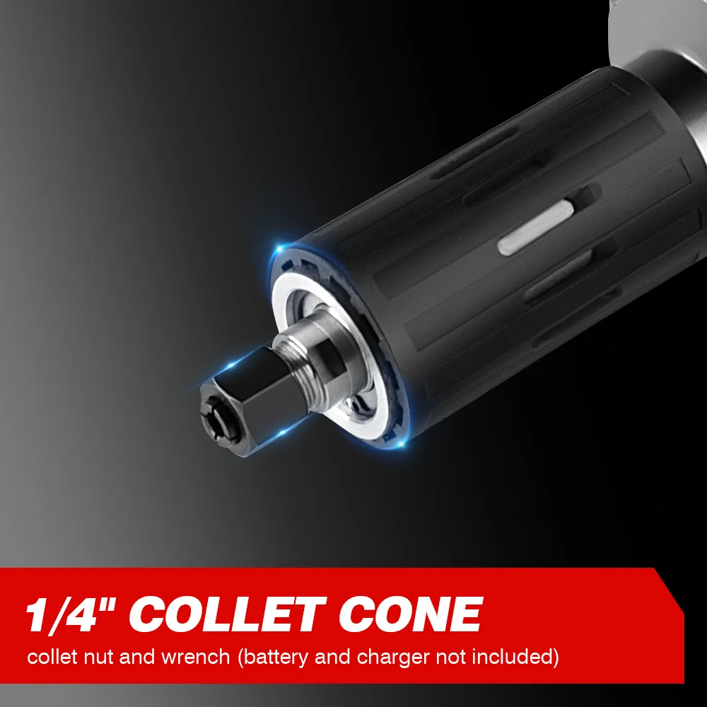 ONEVAN-Meuleuse électrique sans balais, 35000 tr/min, 2000W, 6mm, sans fil, vitesse variable, outils à distance pour batterie Makita 18V