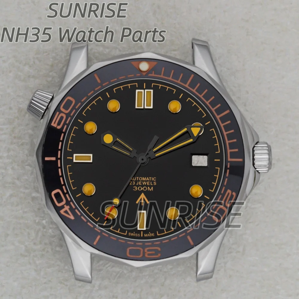 316l-stainless-steel-nh35-watch-case-31mm-dial-hands-for-seamaster-300-nh35-nh36-movement-41mm-waterproof-dive-case-repair-tools