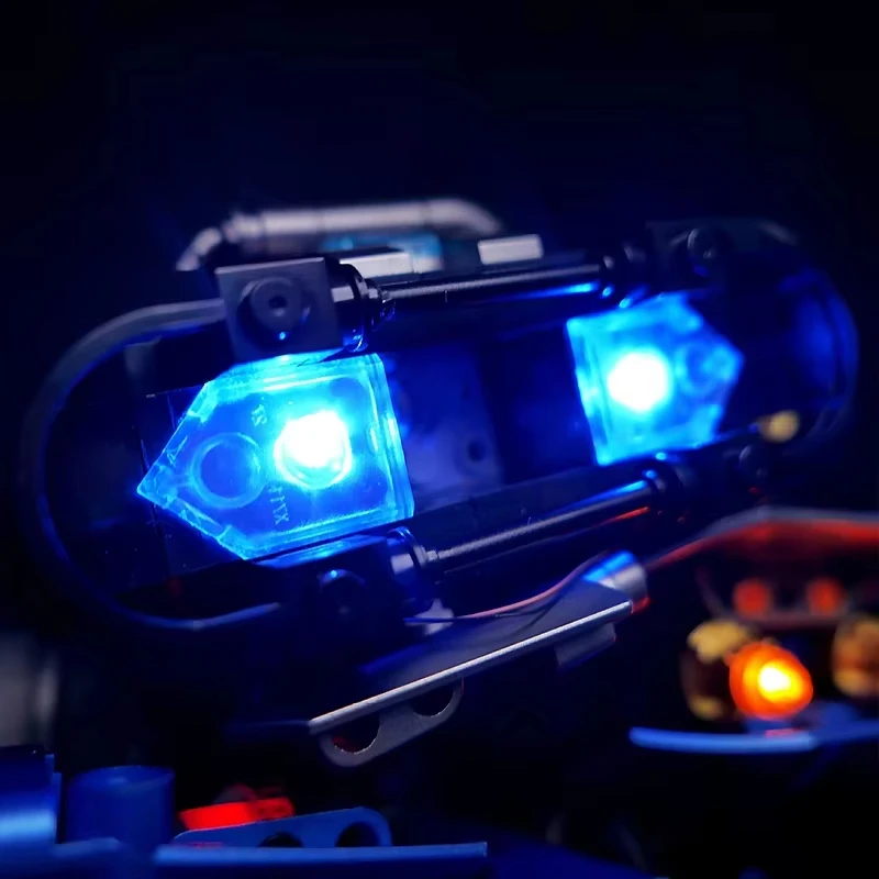 DIY LED ライトキット レゴ Guly 10631 テクニカルスポーツカービルディングブロック用 (LED ライトのみ、ブロックモデルなし)