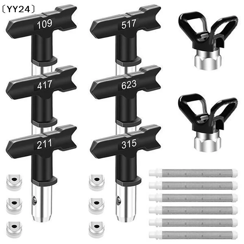 Reversible Spray Tip, Airless Spray Nozzles For Paint Spray Guns, Durable Reusable Design, For Professional & DIY Use〔YY24〕