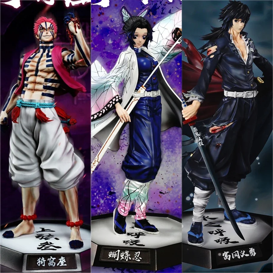 Demon Slayer Action Figure Giyuutarou Daki Kokushibo Sabito Yoriichi Kibutsuji Muzan Inosuke Kochou Shinobu Kimetsu No Yaiba Toy