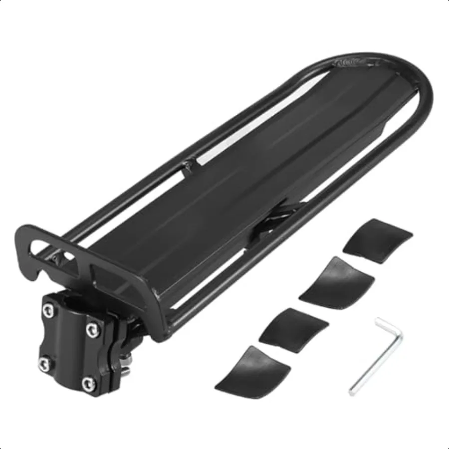 

Задняя стойка для велосипеда, выдвижная стойка для велосипеда, вместительная грузовая стойка из алюминиевого сплава, крепление на багажник для велосипеда, стойка на заднее сиденье