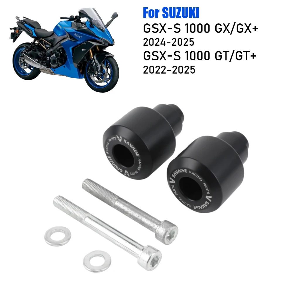 2025 Motorcycle Frame Sliders for Suzuki GSXS 1000GT 1000GX GSX S1000 GT GX Plus GSX-S 1000 GT GX Crash Slider Bobbin Protection