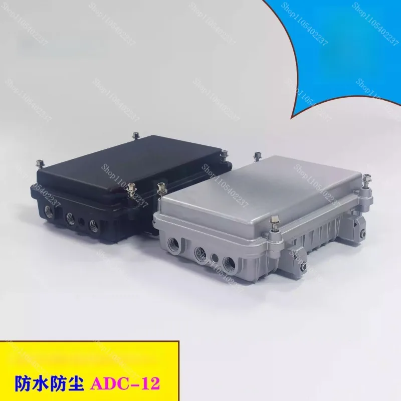 A-01B Silver Gray 210*130*60 Wireless AP Bridge Waterproof Box Outdoor Die Casting Aluminum Amplifier Housing Aluminum Box