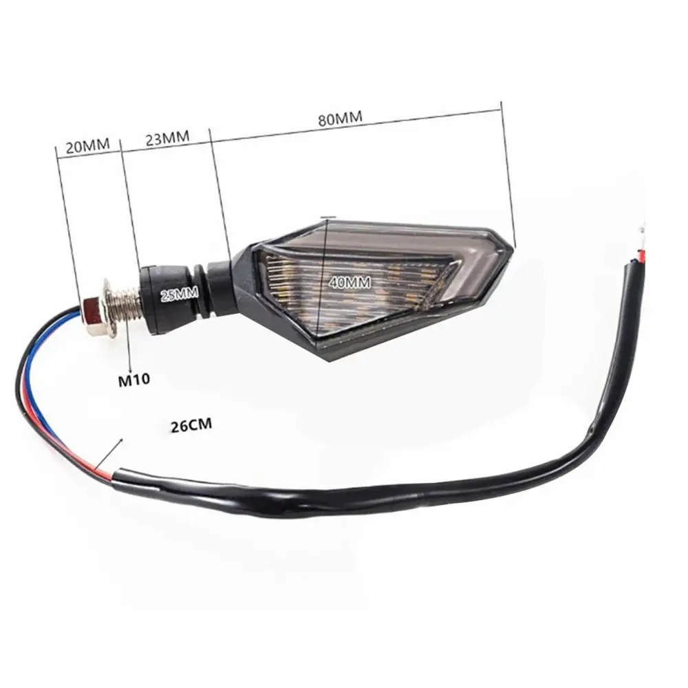 دراجة نارية Led بدوره مصباح إشارة Drl النهار تشغيل مؤشر ل 61 Bmw S1000r ياماها Mt07 المركزي وامض Led Moto12v